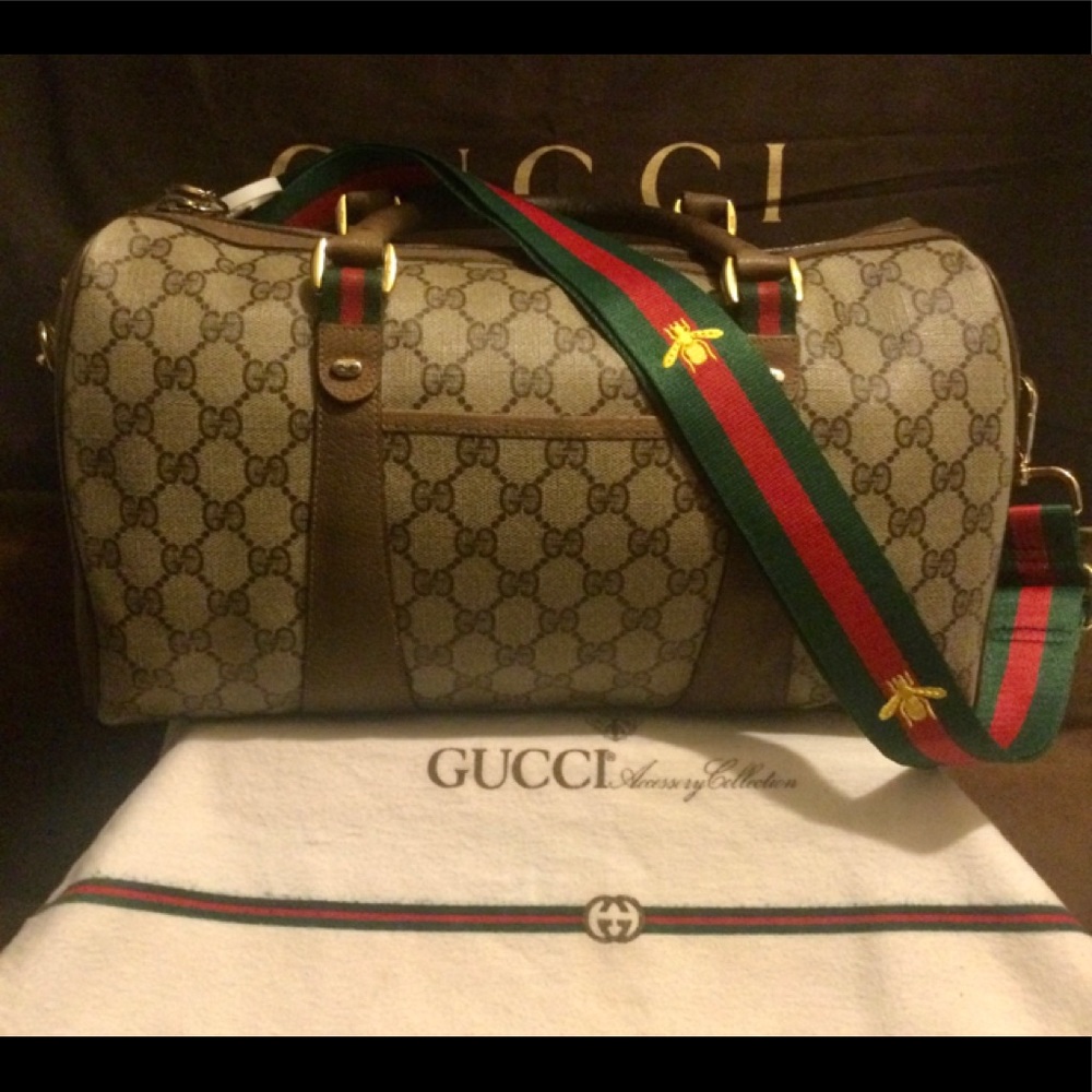 GUCCI VINTAGE LIMITED EDITION BOSTON BAG